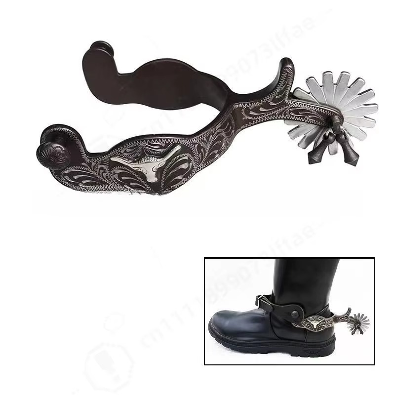 Hand‑Carved Western Horse Spur - đánh giá và giá Riding Gear