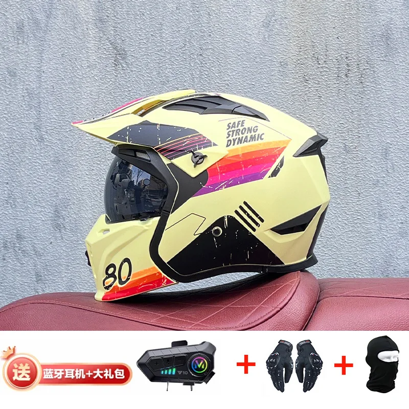 Orz Bluetooth Helmet Off Road  - đánh giá và giá Full Face Motorcycle Helmet With Bluetooth