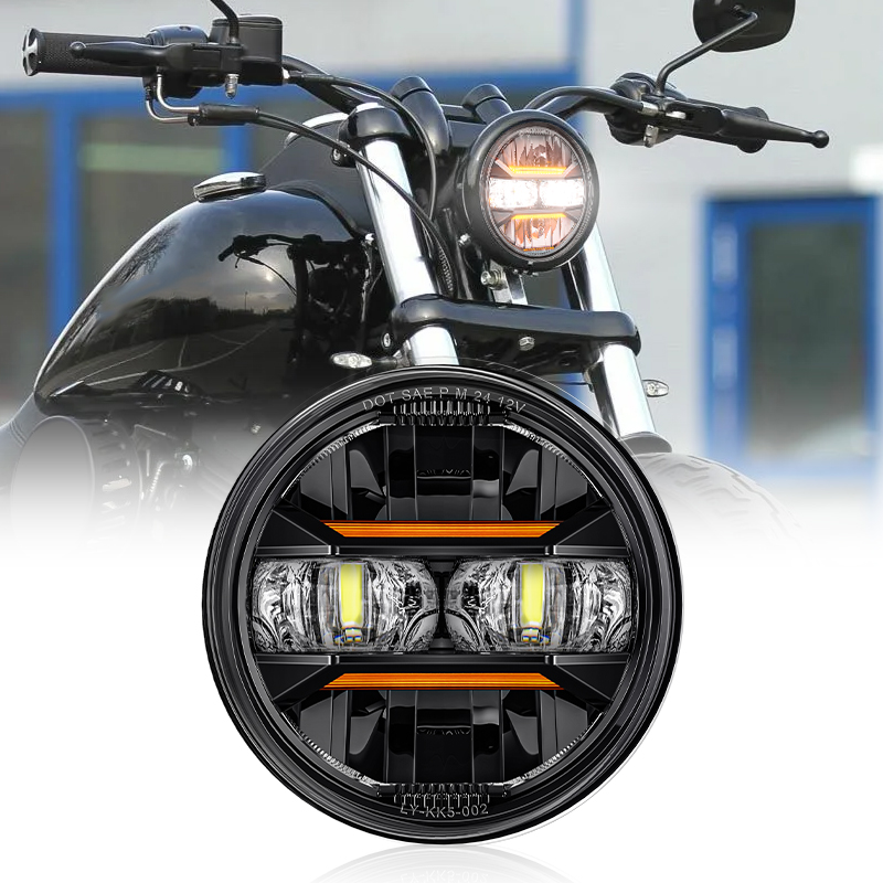 Universal Car Motorcycle 5.75  - đánh giá và giá Universal Motorcycle Led Headlight Projector