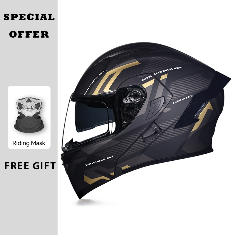 DOT Approved Motorcycle Flip U - đánh giá và giá Dual Visor Motorcycle Racing Helmet