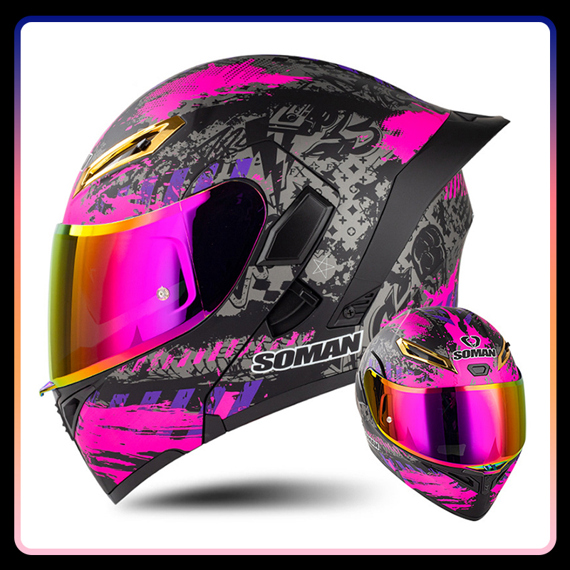Men Women Motorcycle Helmets F - đánh giá và giá Full Face Motorcycle Helmet With Bluetooth