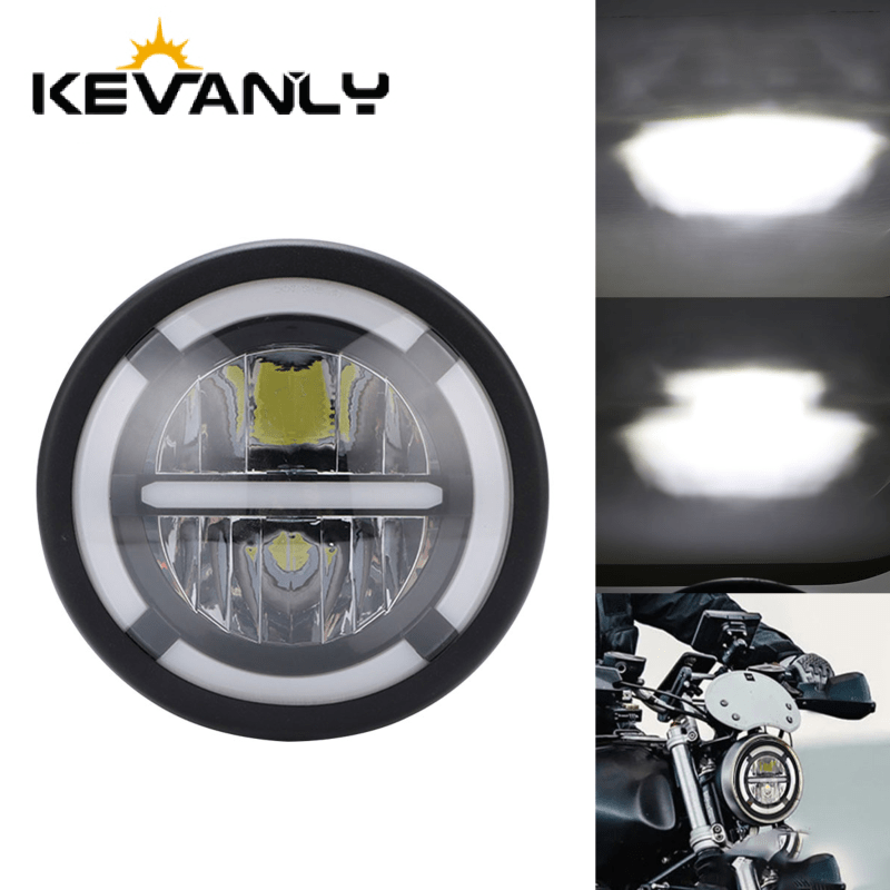7 Inch Led Car Motorcycle Head - đánh giá và giá Universal Motorcycle Led Headlight Projector