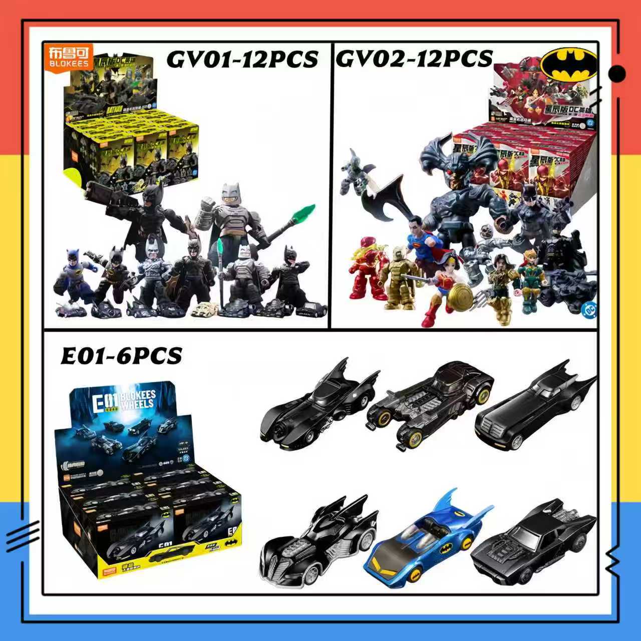 Blokees DC Marvel Hero Batman  - đánh giá và giá Motorcycle Parts