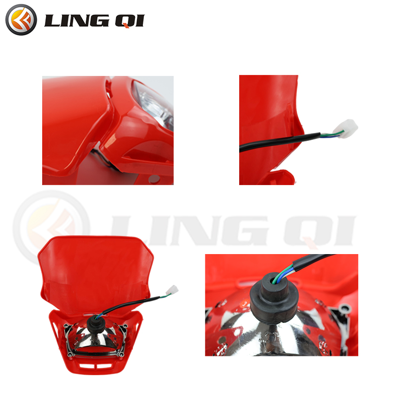 LINGQI 12V 35W LED Headlight P - đánh giá và giá Universal Motorcycle Led Headlight Projector